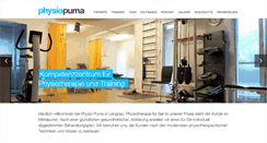 Desktop Screenshot of physio-puma.ch